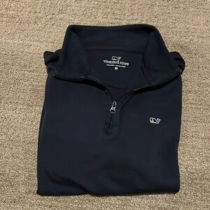 Vineyard Vines Navy-Qaurterzip